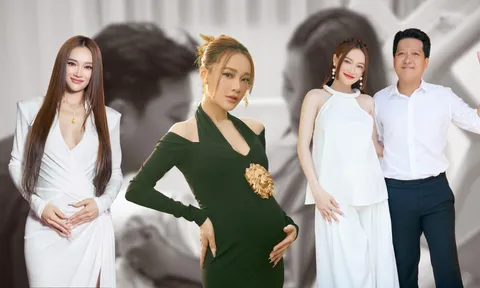 Hành trình nhan sắc của Nhã Phương từ khi mang thai đến lúc lâm bồn