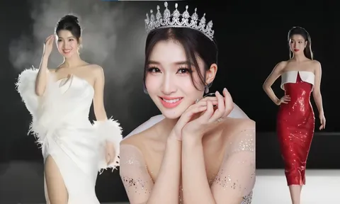 Video: Phương Nhi xuất hiện như 'đại minh tinh' sát giờ G, hổ chiến của Miss International 2023