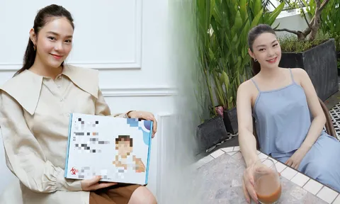 Xao xuyến trước nhan sắc sau sinh của Minh Hằng