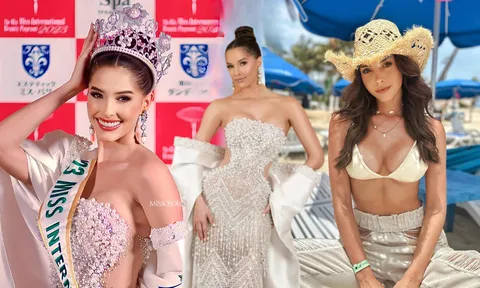 Sắc vóc như búp bê sống của đương kim Miss International, fan khen 'thở thôi cũng đẹp'