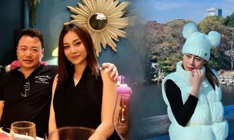 Phương Oanh tranh thủ làm việc này giữa lúc bầu bí, sắc vóc gây chú ý