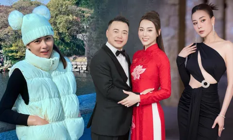 Phương Oanh hậu làm mẹ: Nhan sắc thăng hạng, được Shark Bình cưng như trứng, hôn nhân tựa ngôn tình
