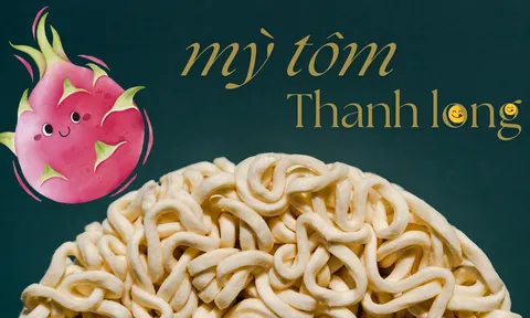 Mì tôm thanh long gây sốt MXH: Hé lộ bí mật phía sau 'siêu phẩm' độc lạ ít ai biết