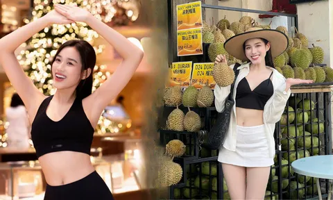 Đỗ Thị Hà khoe dáng nuột nà ở nước ngoài, đẹp bất chấp tăng cân