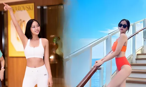 Video: Đào Hiền chăm khoe chân dài ở nước ngoài