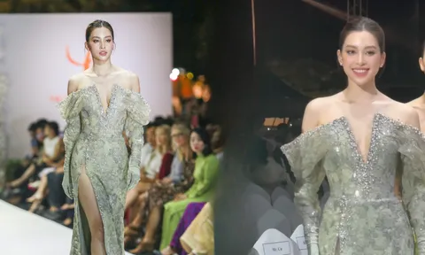 Video: Tiểu Vy diện váy xẻ bạo hiếm có, visual ‘đánh bại’ CAM thường