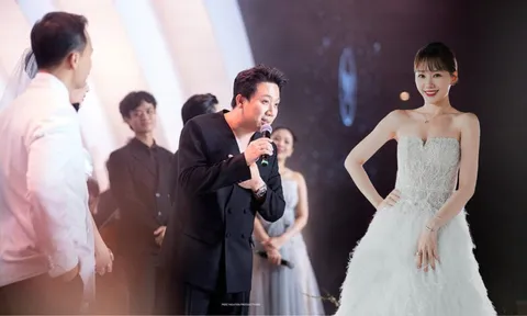 Trấn Thành - Hari Won bật khóc trong đám cưới Diễm My, xúc động nhắn nhủ đến đàn em
