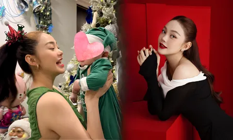 Minh Hằng lần đầu cho con trai 'lên sóng', nhóc tì đáng yêu cỡ nào mà gây sốt?