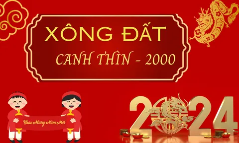 Xem tuổi xông đất, xông nhà cho gia chủ sinh năm 2000 Canh Thìn năm 2024