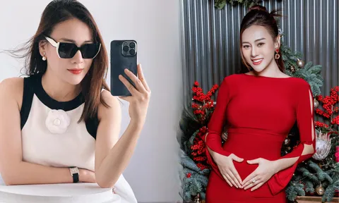 Phương Oanh được khen thông thái, sắc vóc nuột nà dù bầu tháng thứ 6 nhờ lý do này