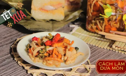 Cách làm dưa món chống ngán ngày Tết dễ như ăn kẹo, vừa giòn lại lâu chua