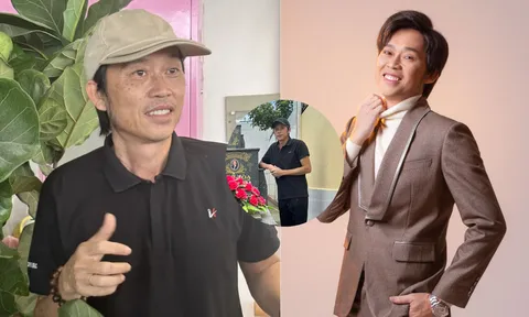 Hoài Linh cùng Dương Triệu Vũ thăm mộ bố, ngoại hình sao nam thế nào?
