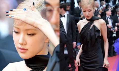 Rosé (BLACKPINK) gây sốt với vibe 'nàng thơ điện ảnh', chiếm trọn spotlight tại thảm đỏ Cannes 76