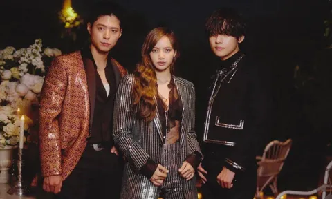 Bộ ba quyền lực của Celine: Lisa - V - Park Bo Gum gây náo loạn MXH khi chung khung hình tại Cannes
