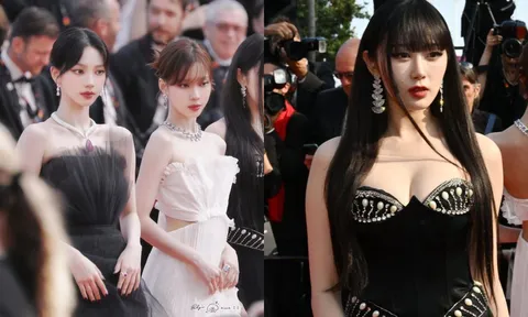 aespa khoe visual 10 phân vẹn 10 tại Cannes: Karina xinh đẹp vẫn lép vế bởi mỹ nhân người Nhật