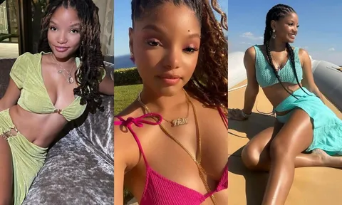 Nhan sắc nóng bỏng ngoài đời của ‘nàng tiên cá’ bị ném đá nhiều nhất trong lịch sử Halle Bailey