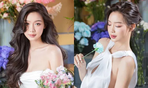 Hoa hậu Bảo Ngọc tung bộ ảnh đẹp đến nao lòng, visual ngày càng thăng hạng hậu bị chê bai nhan sắc