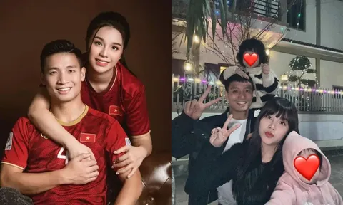 Cuộc sống hôn nhân hạnh phúc của trung vệ Bùi Tiến Dũng trước khi xuất hiện status cực 'gắt'