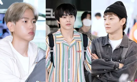 EXO lần đầu xuất hiện sau scandal kiện SM, 3 thành viên Baekhyun, Xiumin, Chen gây chú ý