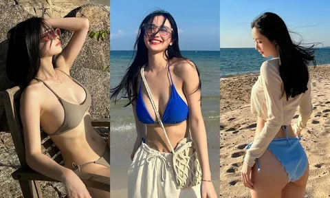 Jun Vũ khuấy đảo mạng xã hội với thân hình quyến rũ bốc lửa, nhan sắc ngày càng lên hương
