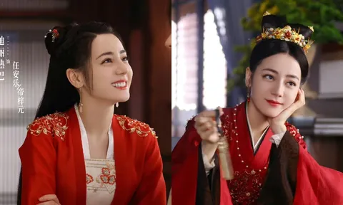 'Ná thở' với visual đẹp như tiên tử của Địch Lệ Nhiệt Ba trong An Lạc Truyện
