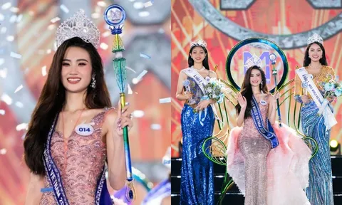 Huỳnh Trần Ý Nhi chính thức đăng quang Miss World Vietnam 2023!