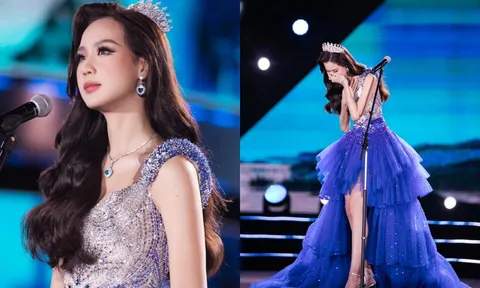 Hoa hậu Bảo Ngọc 'đòi' lại vương miện Á hậu 1, rơi nước mắt xin lỗi sau ồn ào lấn lướt Mai Phương