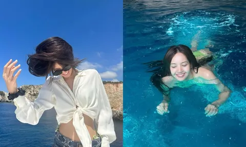 Không còn sợ mẹ, Lisa (BLACKPINK) tự tin khoe body nóng bỏng với bikini