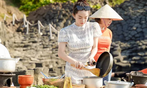 Kaity Nguyễn trổ tài nấu ăn cực đỉnh, Trang Hý được chỉ tận tay "cách làm một người vợ"