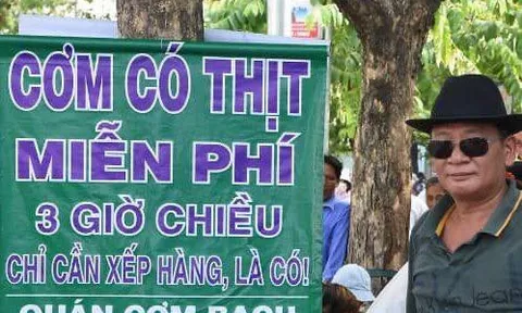 Cơm có thịt miễn phí dành cho bệnh nhân ung thư của gã giang hồ hoàn lương