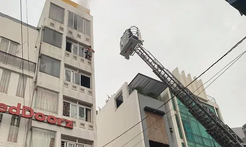TP.HCM: Cháy khách sạn, 1 người tử vong, 1 người bị thương