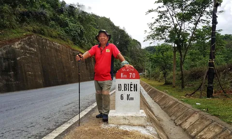 Cảm phục hành trình đi bộ 5.000km trao yêu thương cho học sinh nghèo Việt của người đàn ông Hàn Quốc