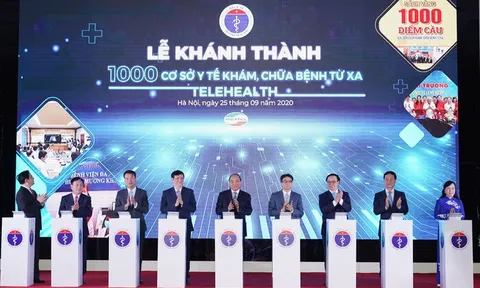Bộ Y tế chính thức khánh thành 1.000 cơ sở y tế khám, chữa bệnh từ xa