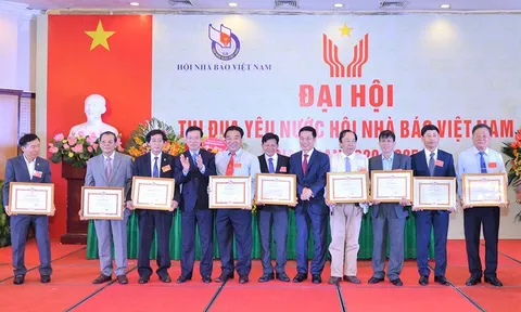 Hội Nhà báo Việt Nam: Biểu dương 39 tập thể, cá nhân điển hình tiên tiến trong lĩnh vực báo chí