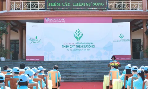 Đẩy mạnh thông điệp "Agribank - Vì tương lai xanh"